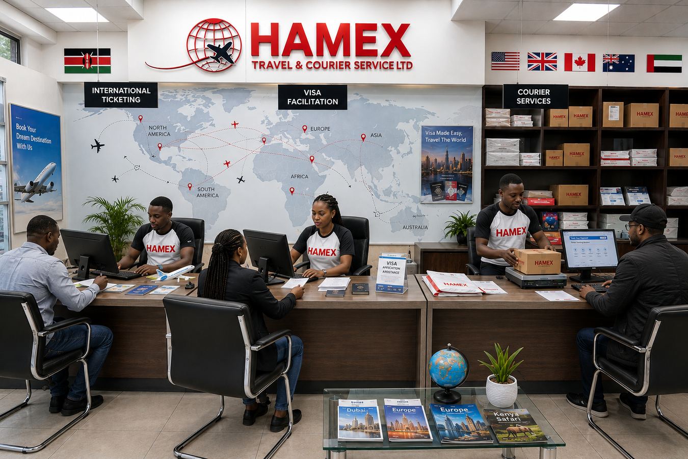 HAMEX Office and Team